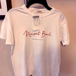 Brandy Melville J.Galt Newport Beach Tee
